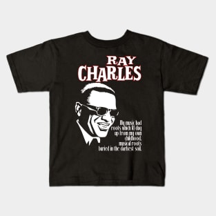 Ray Charles Design Kids T-Shirt